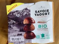 Yaourt aux chataignes