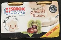 Savoie Yaourt aux marrons