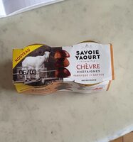 Savoie yaourt  chèvre  châtaigne