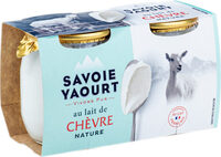 Yaourt au lait de chèvre nature 2x125gg