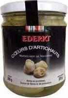 Ederki, Coeurs d'artichauts, maraicher de Navarre, Le bocal de