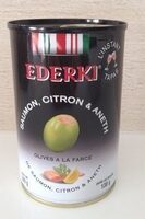 Olives saumon citron aneth
