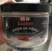 Axoa de veau
