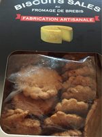 Biscuits Salés au Fromage de Brebis Lot de 4