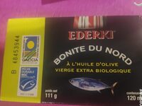 Bonite du Nord a l'huile d'olive