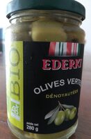 Olives vertes dénoyautées