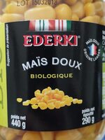 Maïs doux biologique