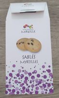 Sablés Myrtille