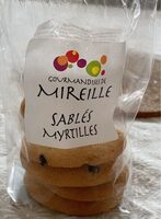 Sablés myrtilles