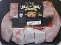 LAPIN ENTIER DECOUPE SANS FOIE + 2 assaisonnements