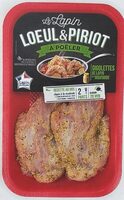 2 Gigolettes de Lapin marinées à la moutarde