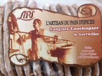 Langues de pain d'épices zunehupser