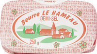 Beurre demi sel le Hameau