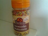Vermicelles multicolores La Pateliere