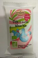 Pâte à sucre bleue