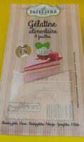Feuilles de galantine La Pateliere, 5 a 7 feuilles