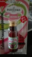 Colorant rouge poudre