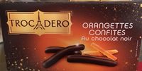 Orangettes Confites au Chocolat Noir