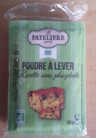 Poudre à lever sans phosphate