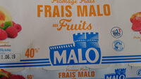 Fromage frais Malo aux fruits