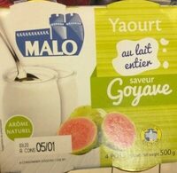 Yaourt au lait entier Saveur Goyave