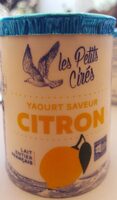 Yaourt saveur citron