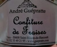 Confiture de fraises