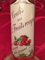 Coulis aux  Fruits Rouges
