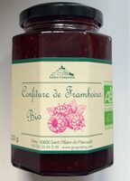 Confiture de framboises bio
