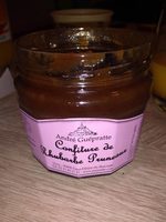 Confiture rhubarbe pruneaux