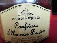 Confiture ananas fraises
