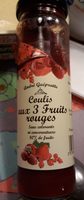 Coulis au 3 fruits rouges