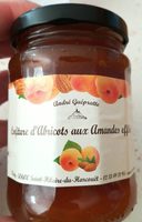 Confiture d'abricots aux amandes effilées