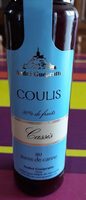 Coulis 80% de fruits Cassis