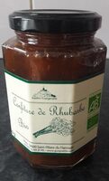 Confiture de rhubarbe bio