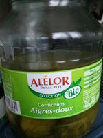 Cornichons aigres-doux