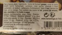 Pain D'épices Glacé, Père Noël De 35 Centimètres, 200 Grammes