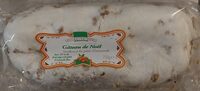 Stollen à la pâte d'amande - gâteau de Noël