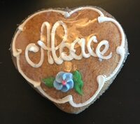 Mini coeur pain d'epices