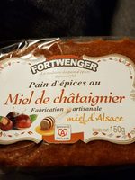 Pain d épices au miel de châtaignier