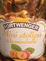Mini stollen à la mirabelle