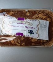Pain d'épices Gourmand aux myrtilles