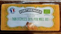 Pain d épices 30% pur miel bio