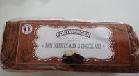 Pain d'épices aux 3 chocolats