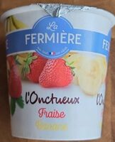 L'onctueux fraise banane