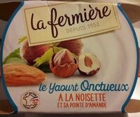 Le Yaourt Onctueux à la noisette et sa pointe d'amande