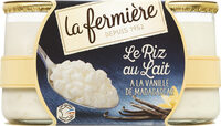 Riz au Lait Vanille de Madagascar 2 x 160g