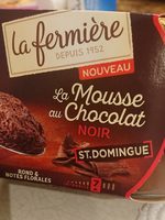La mousse au chocolat noir