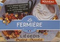 Liégeois praliné-chocolat