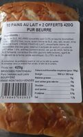 Pains au lait pur beurre